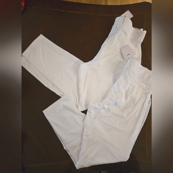 2 Pairs of Men's White NIKE Baseball Pants both Size XL - Picture 3 of 7